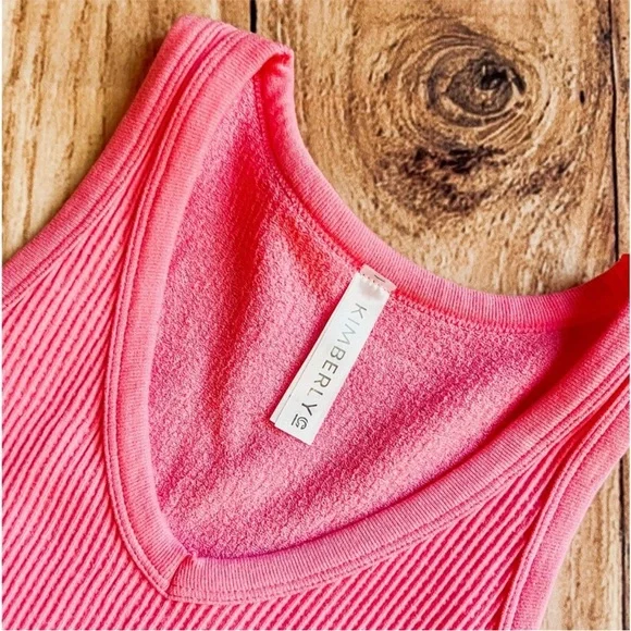 NWT Kimberly C Essential Ribbed Seamless Mini Dress size Small - Picture 8 of 10